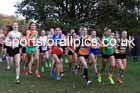 Womens Under-17s 2025 National Cross Country Relays, Berry Hill Park, Mansfield. Photo: David T. Hewitson/Sports for All Pics